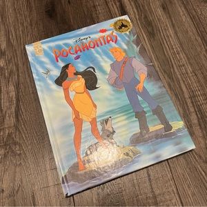 Vintage Disney’s Pocahontas Hard Cover Book